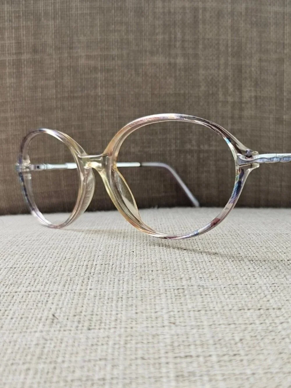 Vintage Sophia Loren Eyeglasses Frame Lilac Tone Eyewear Glasses 1511 Zyloware